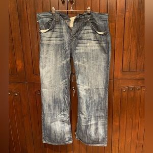 Blue decision jeans